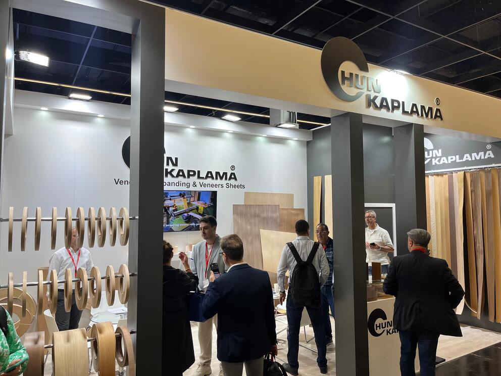 Hun Kaplama Showcased Innovative Wood Edge Bands at Interzum Cologne 2025